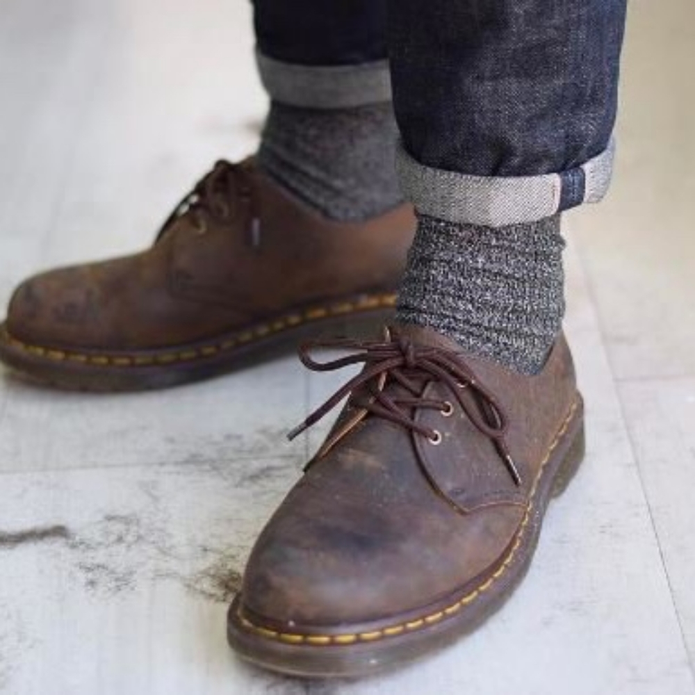 Dr. Martens Crazy Horse Oxfords Laceup